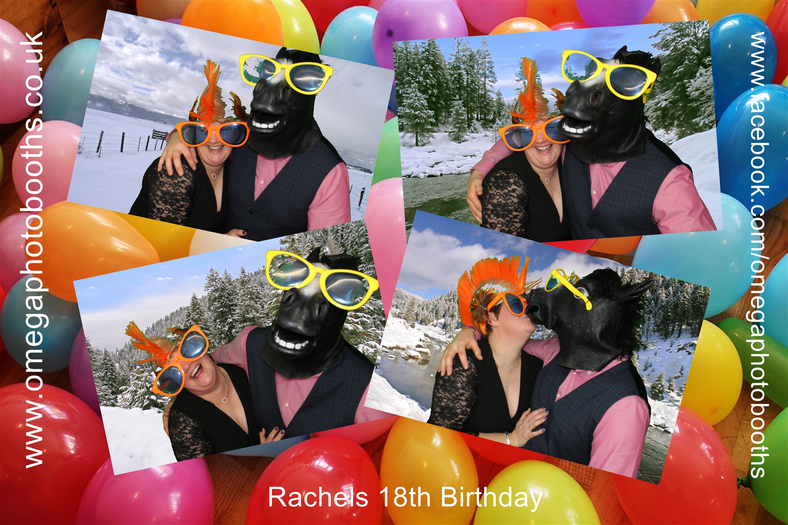 Rachel's 18th birthday and family Christmas get together | View more photos from the event at gallery.omegaphotobooths.co.uk/u/Omega-Photobooths/Rachels-18th-birthday-and-family-Christmas-get-together